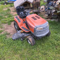 Riding mower trailers lawn equipment mostly all start and work!