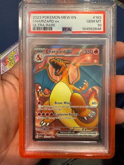 Charizard EX PSA 10