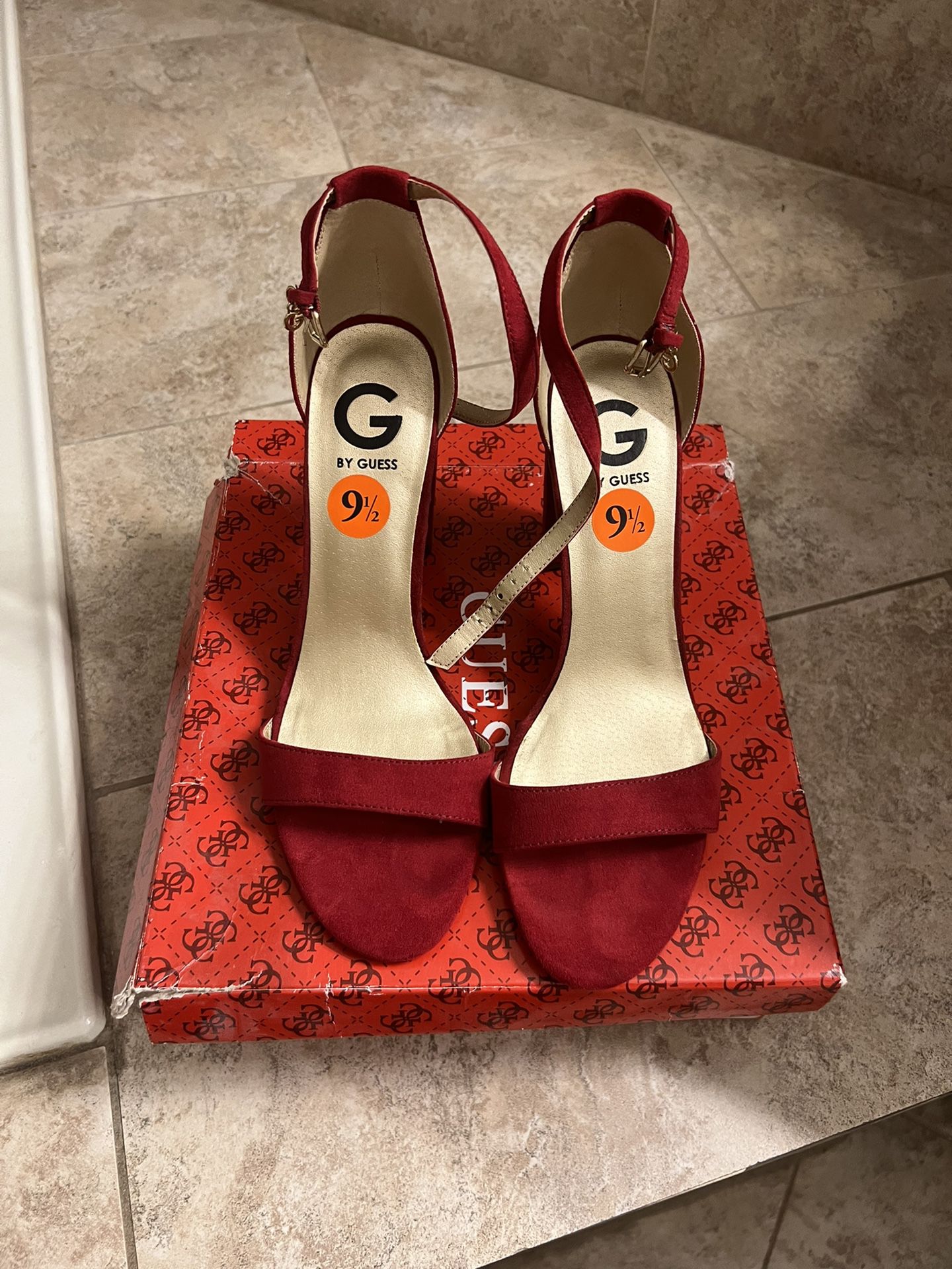 Red Guess Shoes 