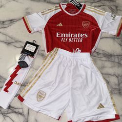 Arsenal Kid Uniform, Arsenal Jersey 7-12yrs 