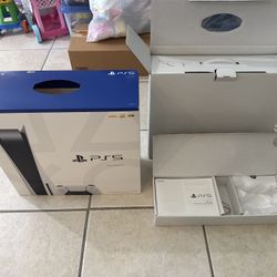 Sony PlayStation 5 Box And Manual Only (No Console)