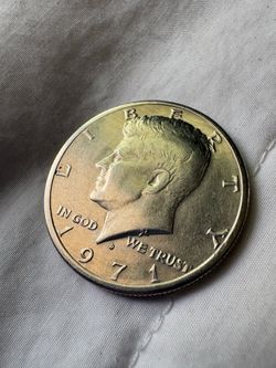 1971 Kennedy half dollar rare