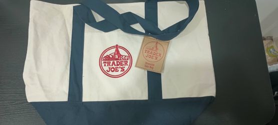 Trader Joe's Reusable Canvas Tote Bag