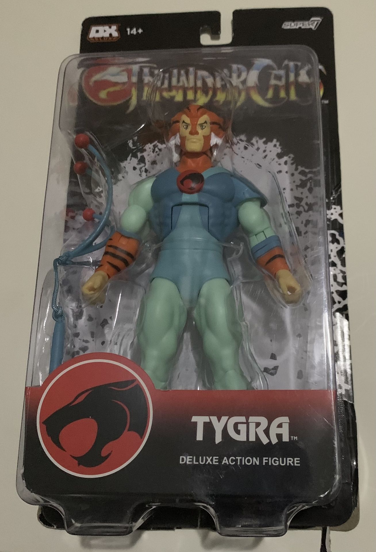 open box super 7 thundercats deluxe tygra