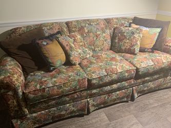 Sofa (flowery Fabric)