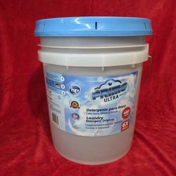 5 GALLON BUCKET OF DETERGENT/ SOFTENER   CUBETA DE 5 GALONES DE DETERGENTE O SUAVIZANTE