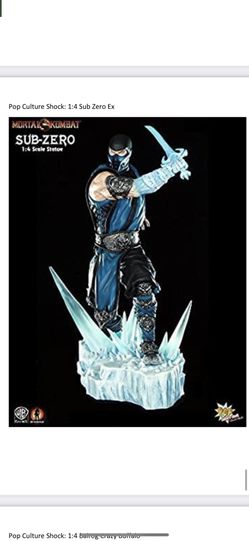 Sub-zero 1/4 Statue Mortal Kombat Sideshow Exclusive