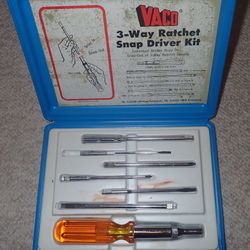 Vaco 3-way Ratchet Snap Driver Kit