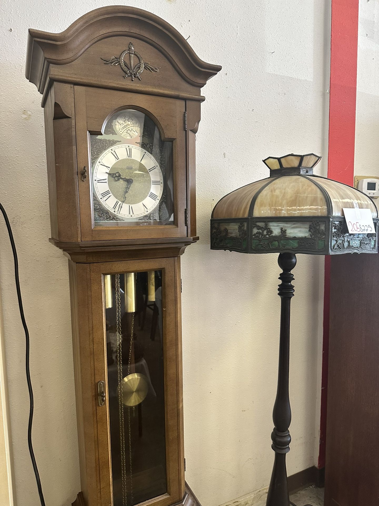 Ridgeway Tempus Fugit Grandfather Clock