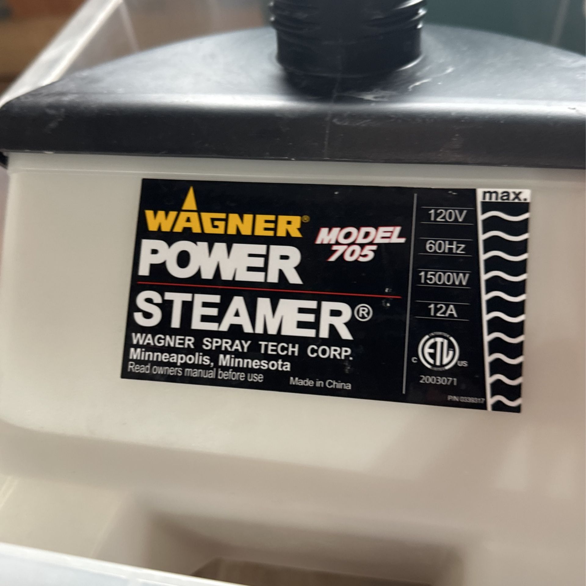 Wagner Power Steamer 