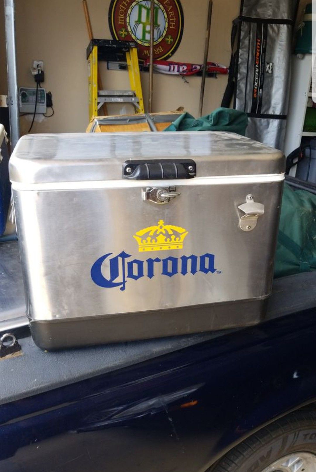 Silver corona coolers