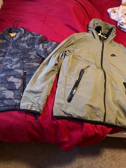 Nike Tech Fleece Jacket and Tommy Hilfiger Puffer Bundle