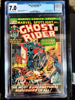 Marvel spotlight #5 CGC 7.0