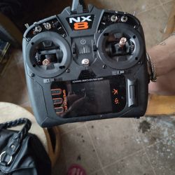 Spektrum NX8 radio transmitter