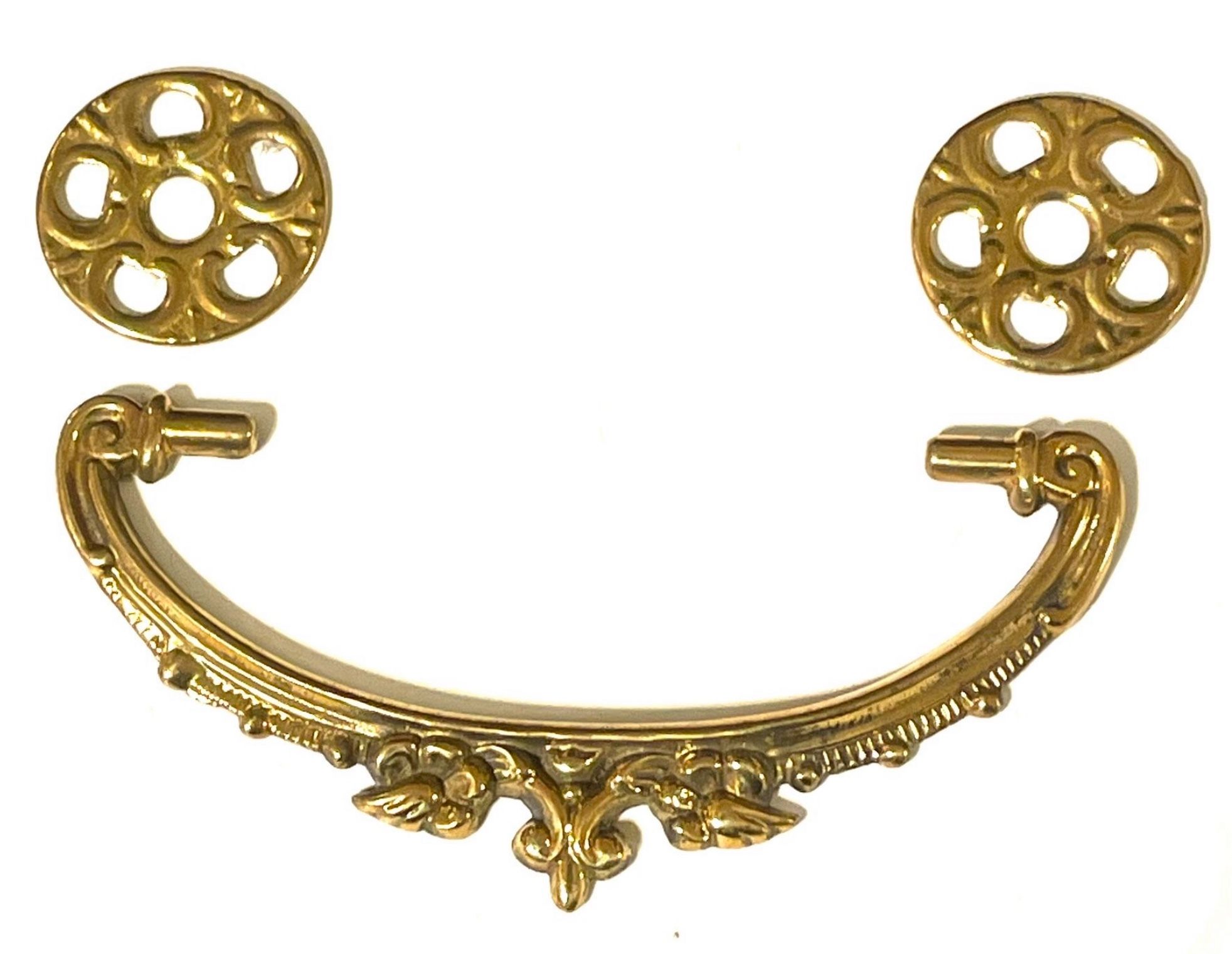 One 4” Brass Bail Pull Handle. 10 Available
