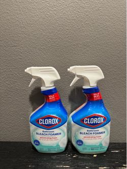 Clorox Bathroom Bleach Foamer Spray 2-Pack