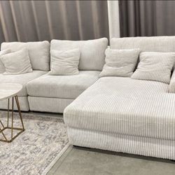 NEW SUNDAY BEIGE AND BLACK SECTIONAL 2pc And 3pc XL CHAISE LOUNGE DELIVERY AVAILABLE 