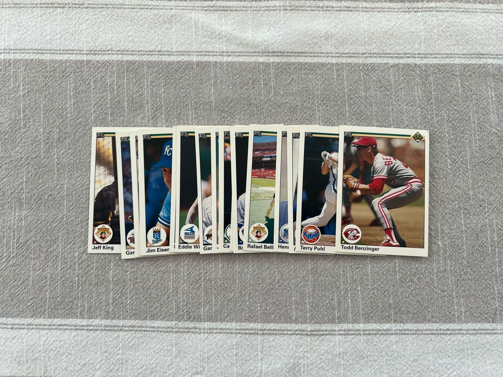 Vintage 1990 MLB Cards - Upper Deck, Co.
