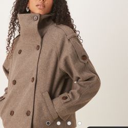 ASOS cropped Trench