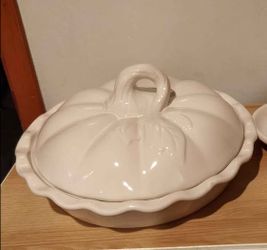 New Pumpkin Pie Dish