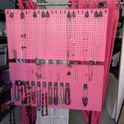 Pink Peg Board 