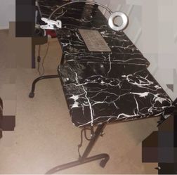 Nail Technician Manicure Table with Dust Collector