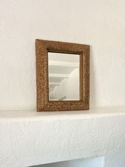 Vintage Victorian- style wall mirror