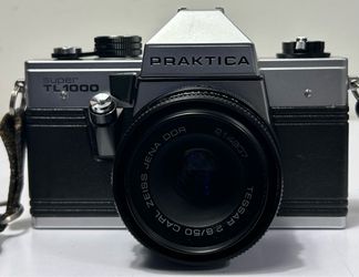 Praktica Super TL1000 Camera film Carl Zeiss Jena 50mm  (#1446)