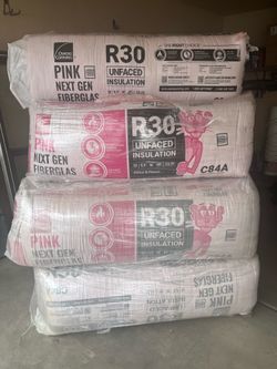 Insulation, R-30 Unfaced