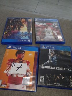 PlayStation 4 games