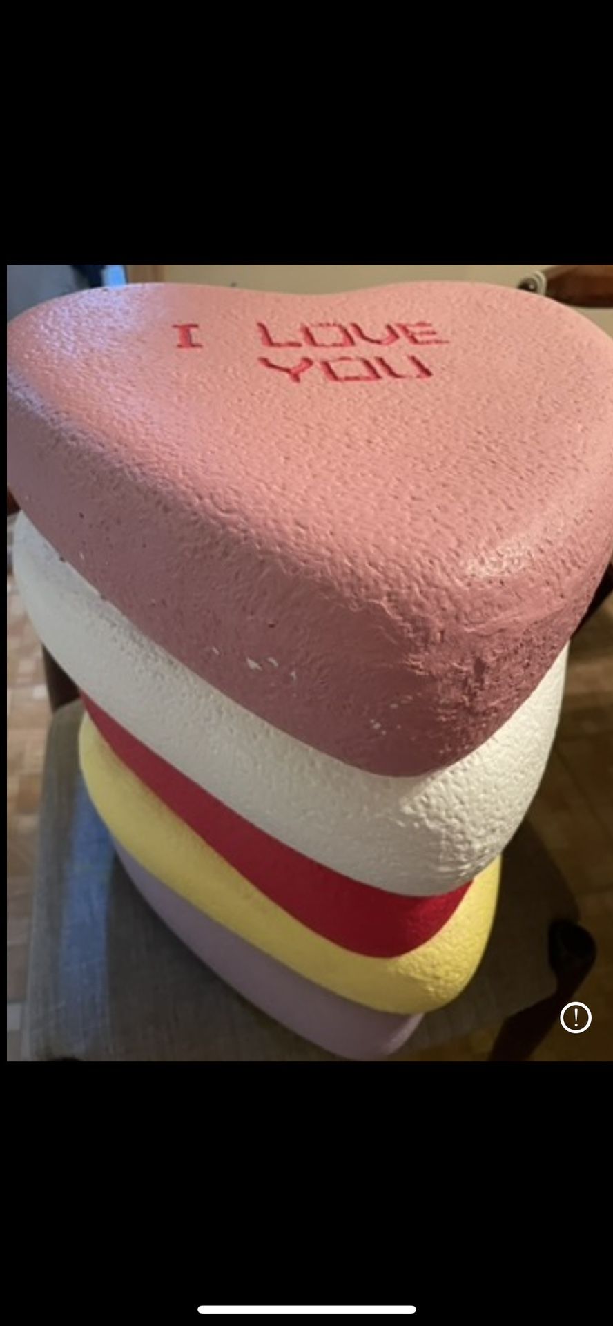 “I Love You” Stool