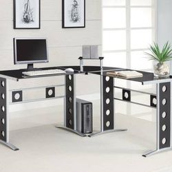 Funky 3 Piece L-Shaped Desk!! Cool And Functional!  SALE!!