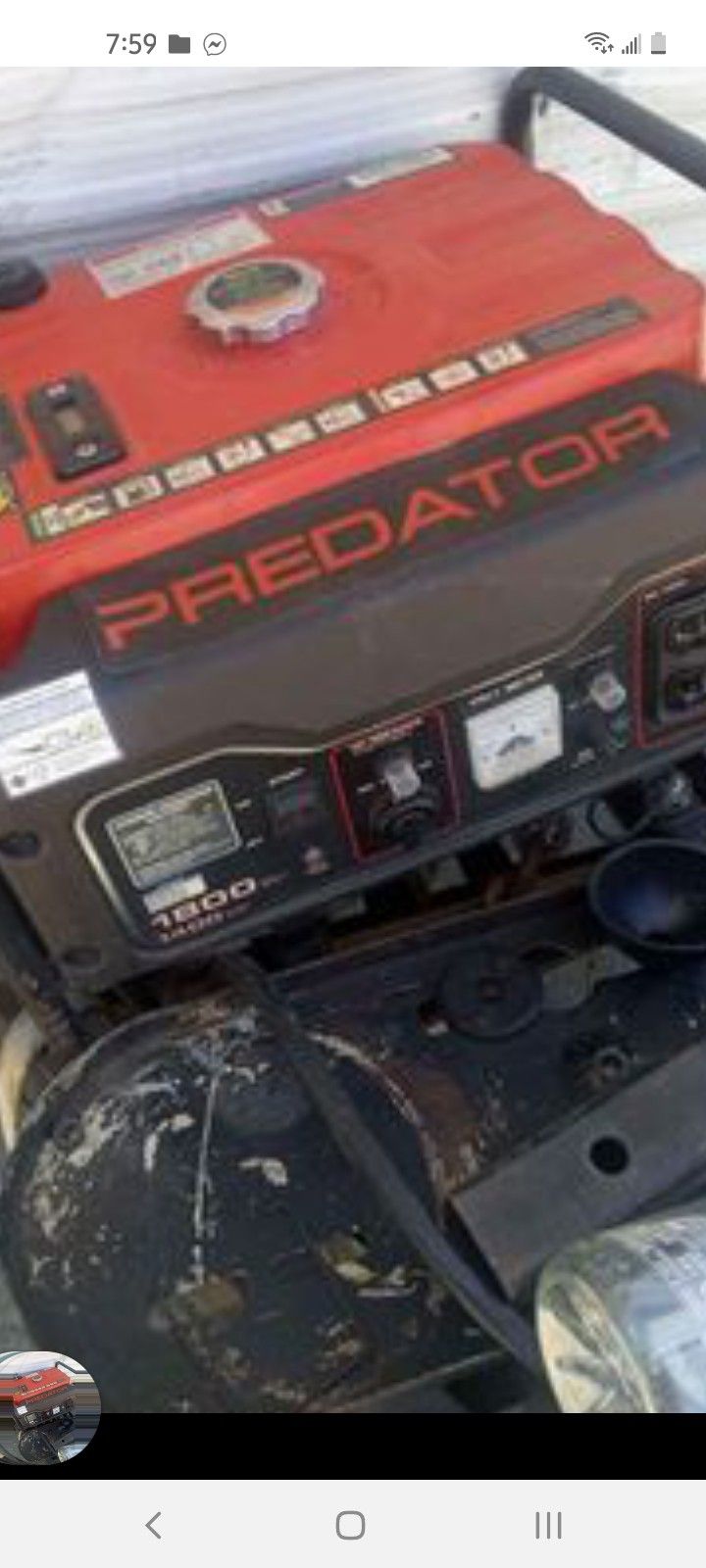 Predator Generator 1800 for Sale in North Highlands, CA OfferUp