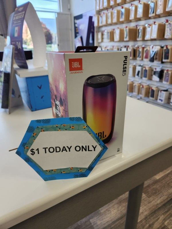 JBL Pulse 5 Bluetooth Speaker - Pay $1 DOWN AVAILABLE - NO CREDIT NEEDED