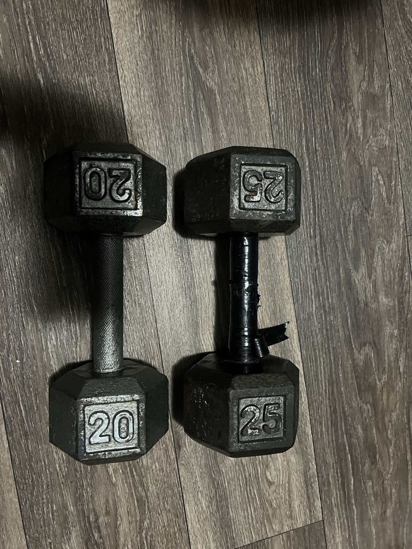 Set Of Dumbbells