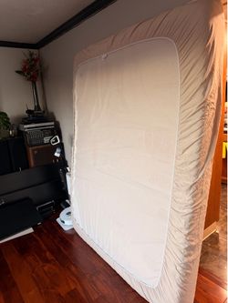 IKEA Malm Queen Bed Frame with Mattress