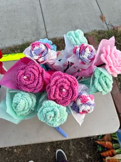 Crochet flowers