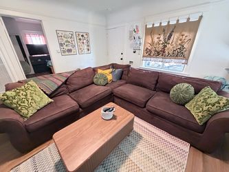 Brown Sectional Couch