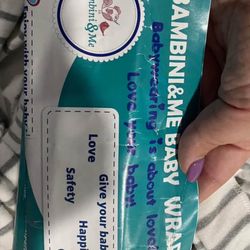 Baby Wearing Wrap