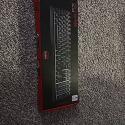 Cherry MX Board 3.0s wired gamer mechanical keyboard with aluminum housing- mx brown switches (slight clicky)