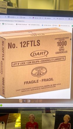 Cases of coffee cup lids  ***FREE***