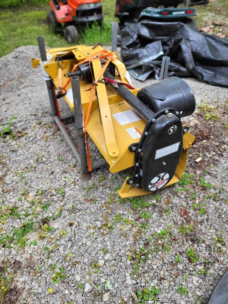 5 Ft. 3 Pt. Rototiller 25-50 Hp Tractor New 