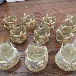 Shell Tealight Candle holders