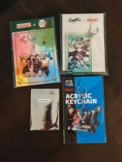 Round1 x Demon Slayer Persona3 Star Rail Keychains