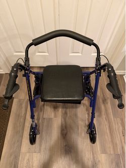 Drive Medical Rollator Walker with Seat