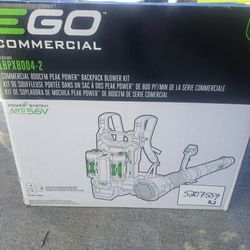 Ego commercial backpack blower
