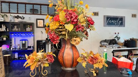 Fall Floral Arrangement Set – 5Pieces