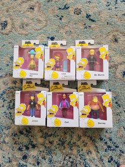 The Simpsons Jakks Pacific Action Figure Set of 6