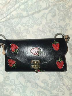 Strawberry artesanal bag