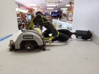Ryobi tile saw no blade